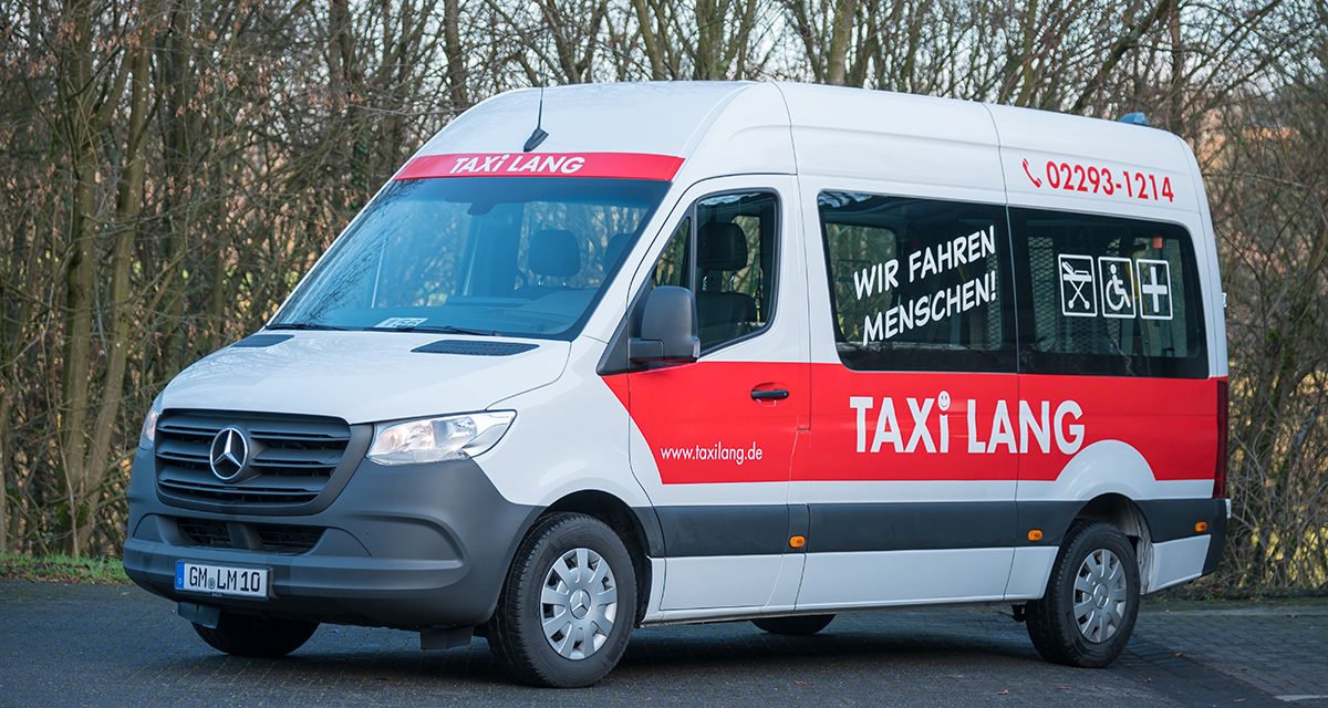 Fuhrpark Taxi Lang Mercedes Sprinter