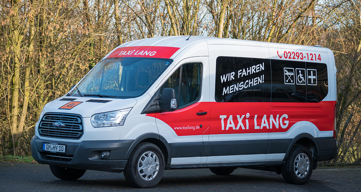 Fuhrpark Taxi Lang Ford Transit